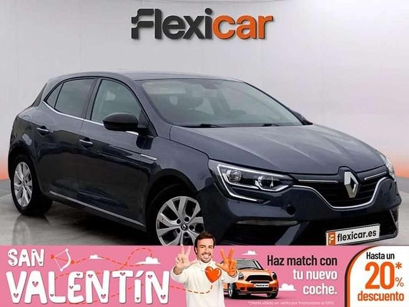 Usado Renault Mégane IV LIMITED 116 CV (85 kW) 2020 Azul Utilitario