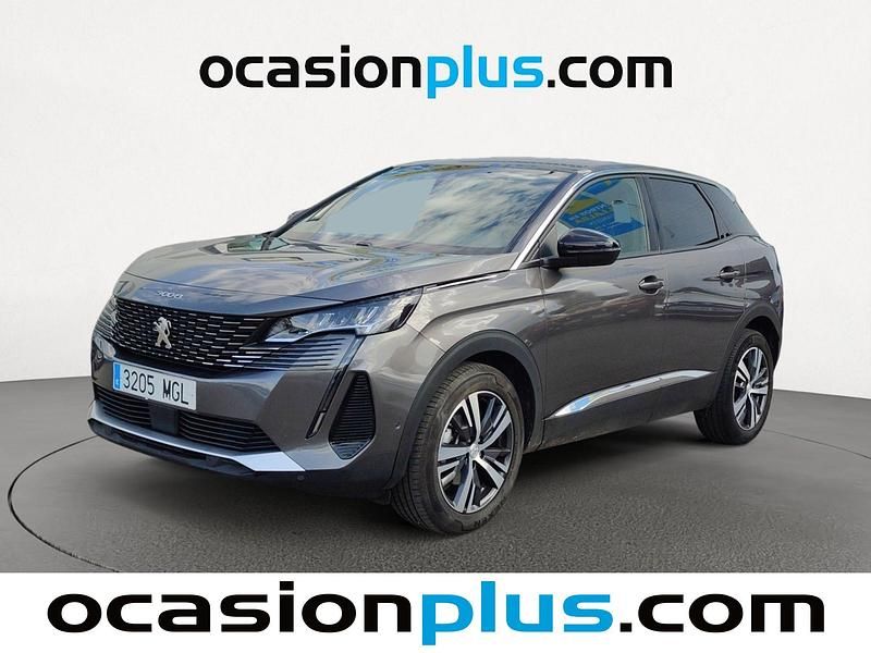 Gris plata Usado 2023 Peugeot 3008 Allure SUV | 16.228 € (Buen precio) - Imagen 1/4