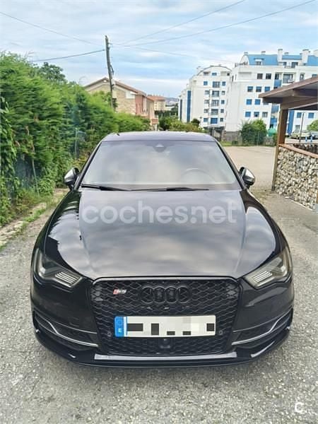 Usado Audi S3 300 CV (220 kW) 2014 Negro Berlina