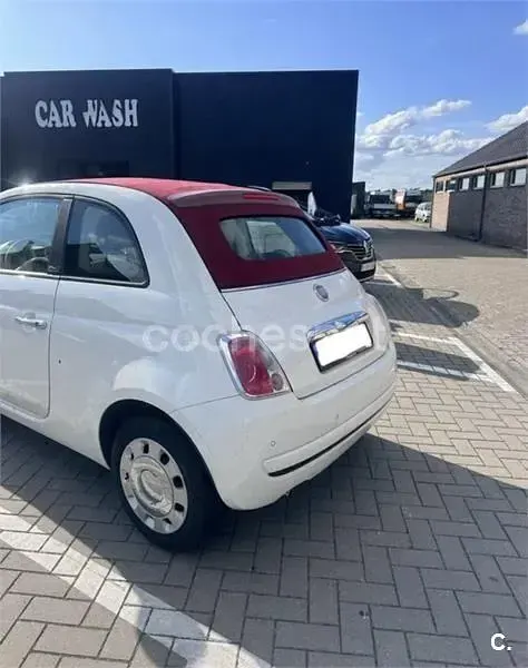 Usado Fiat 500C 69 CV (50 kW) 2010 Blanco Descapotable