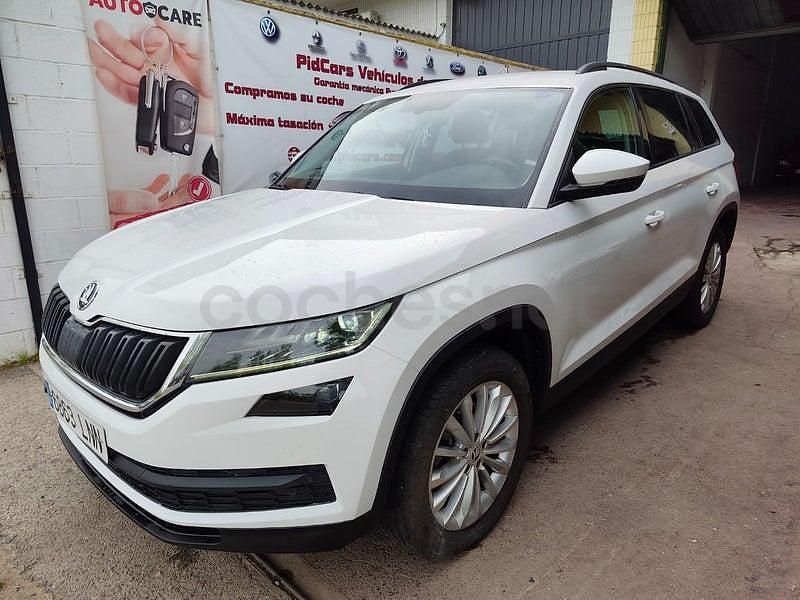Usado Skoda Kodiaq Ambition 150 CV (110 kW) 2021 Blanco SUV