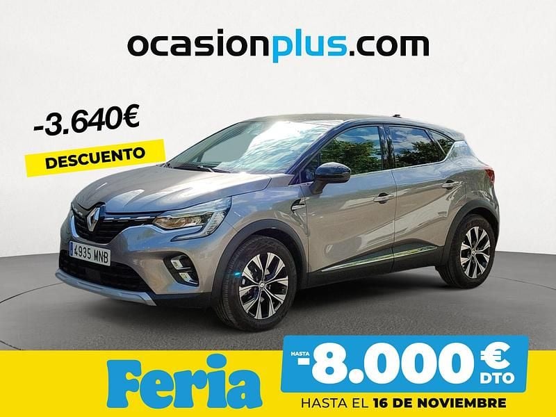 Gris Usado 2024 Renault Captur Techno SUV | 23.990 € (Precio justo) - Imagen 1/4