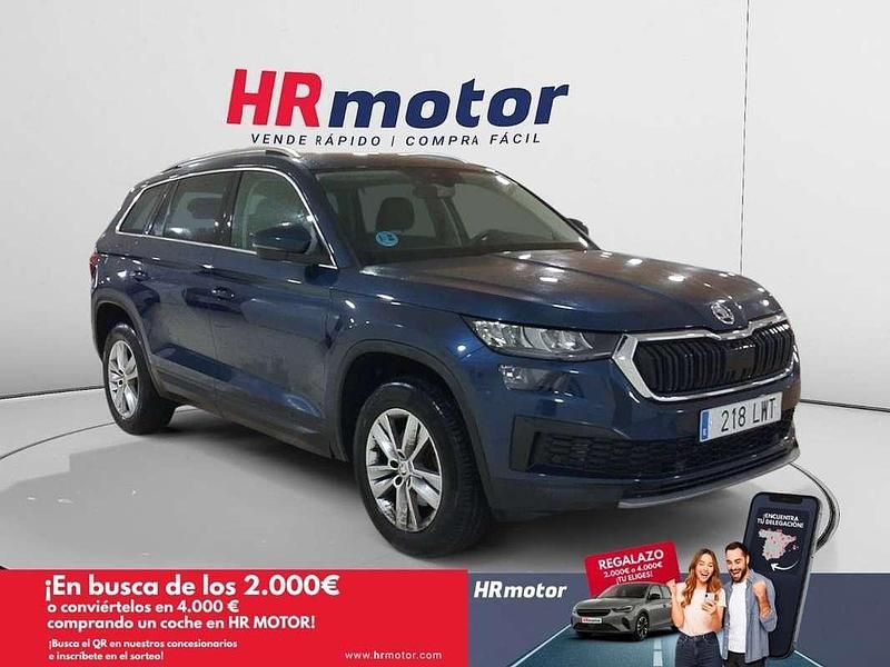 Azul Usado 2022 Skoda Kodiaq Ambition SUV | 24.290 € (Precio justo) - Imagen 1/4