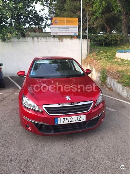 Granate Usado 2017 Peugeot 308 Style Berlina | 6800 € (Super precio) - Imagen 1/4