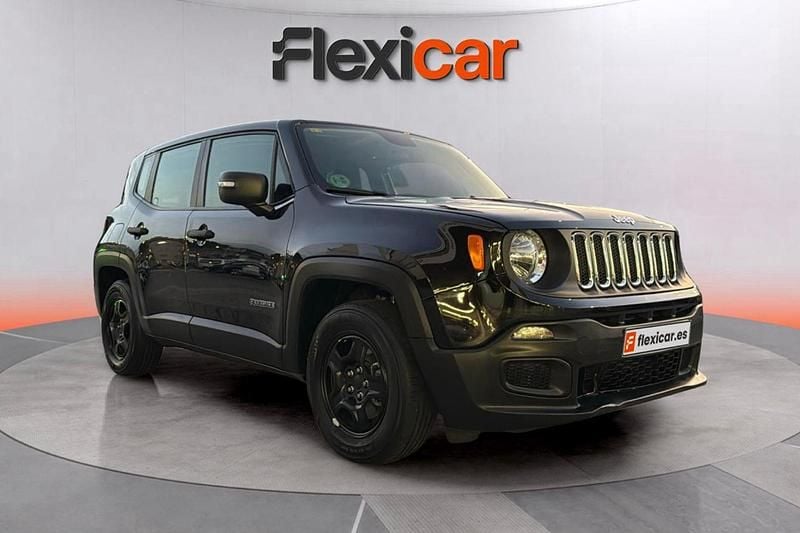 Negro Usado 2018 Jeep Renegade Sport SUV | 12.190 € (Buen precio) - Imagen 1/4