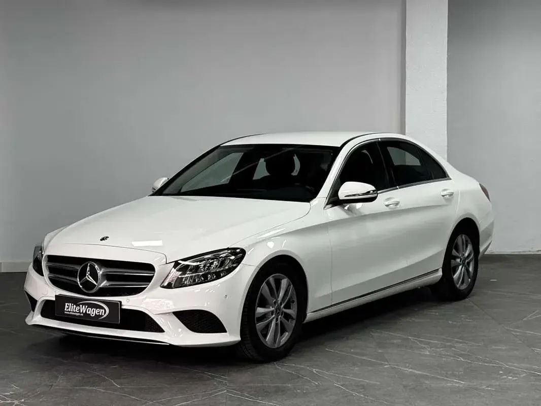 Usado Mercedes C220 194 CV (142 kW) 2020 Blanco Berlina