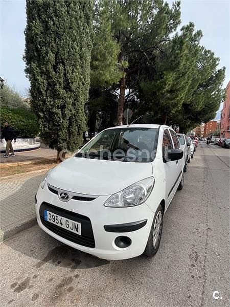 Usado Hyundai i10 Style 66 CV (48 kW) 2008 Blanco Utilitario