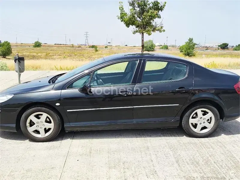 Usado Peugeot 407 110 CV (80 kW) 2006 Negro Berlina