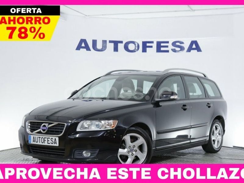 Negro Usado 2011 Volvo V50 Momentum Familiar | 6750 € - Imagen 1/4