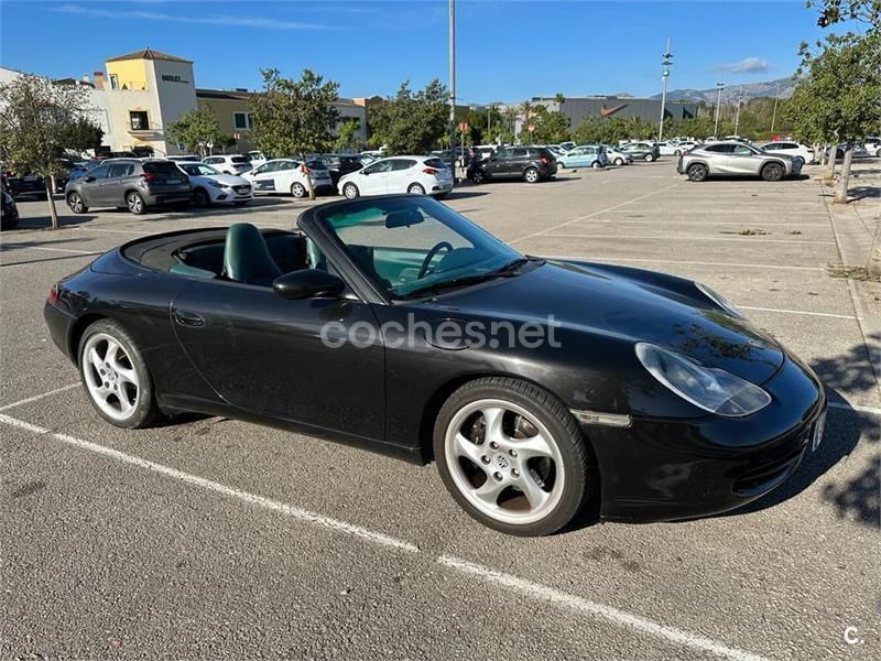 Negro Usado 2002 Porsche 911 Carrera Cabriolet Descapotable | 29.900 € - Imagen 1/3