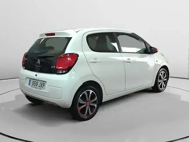 Usado Citroën C1 Feel 82 CV (60 kW) 2017 Blanco Utilitario