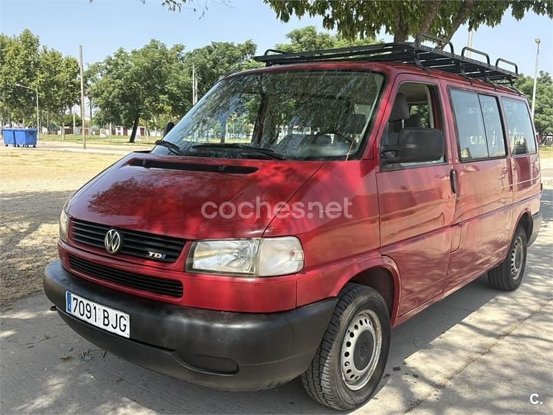 Rojo Usado 2001 VW Transporter Van | 6600 € (Precio justo) - Imagen 1/4