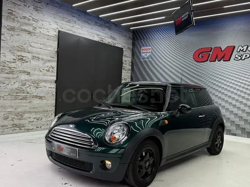 Usado Mini Cooper 120 CV (88 kW) 2009 Verde Utilitario