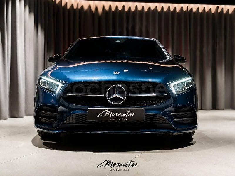 Usado Mercedes A200 150 CV (110 kW) 2021 Azul Berlina