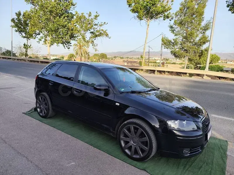 Usado Audi A3 Ambition 140 CV (102 kW) 2008 Azul Utilitario