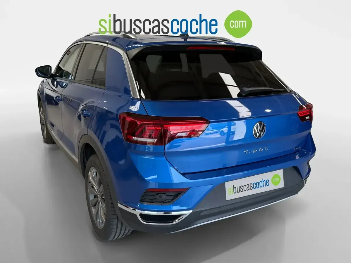 Usado VW T-Roc Sportline 190 CV (139 kW) 2021 Azul SUV