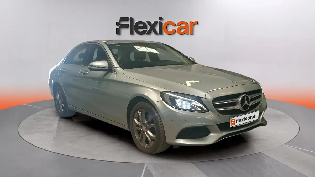 Usado Mercedes C220 AMG line 170 CV (125 kW) 2016 Gris Familiar