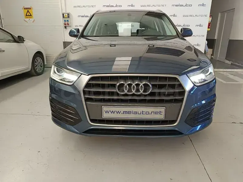 Usado Audi Q3 Attraction 150 CV (110 kW) 2017 Azul SUV