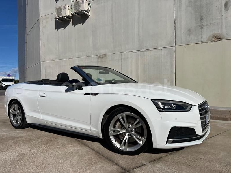 Blanco Usado 2017 Audi A5 Cabriolet S-Line Descapotable | 19.500 € (Super precio) - Imagen 1/4