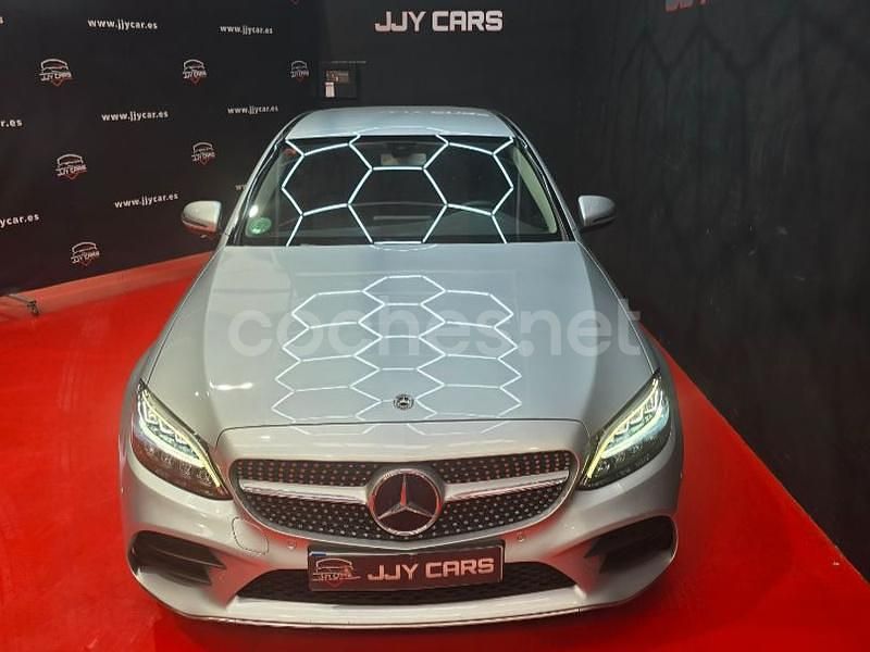 Usado Mercedes C200 160 CV (117 kW) 2019 Gris / plata Berlina