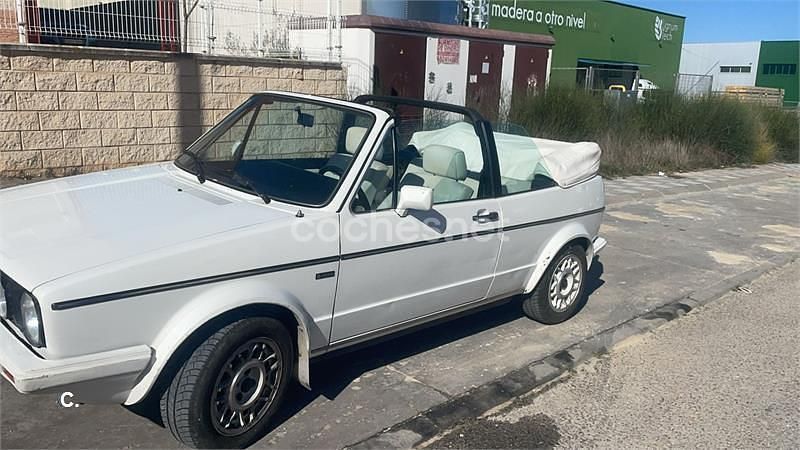 Usado VW Golf Cabriolet 112 CV (82 kW) 1987 Blanco Descapotable