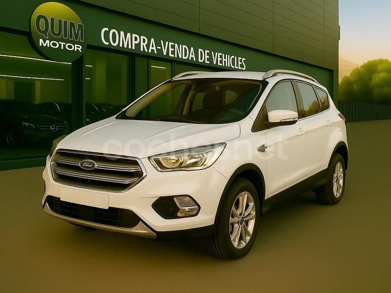 Blanco Usado 2018 Ford Kuga Trend SUV | 12.500 € (Buen precio) - Imagen 1/4