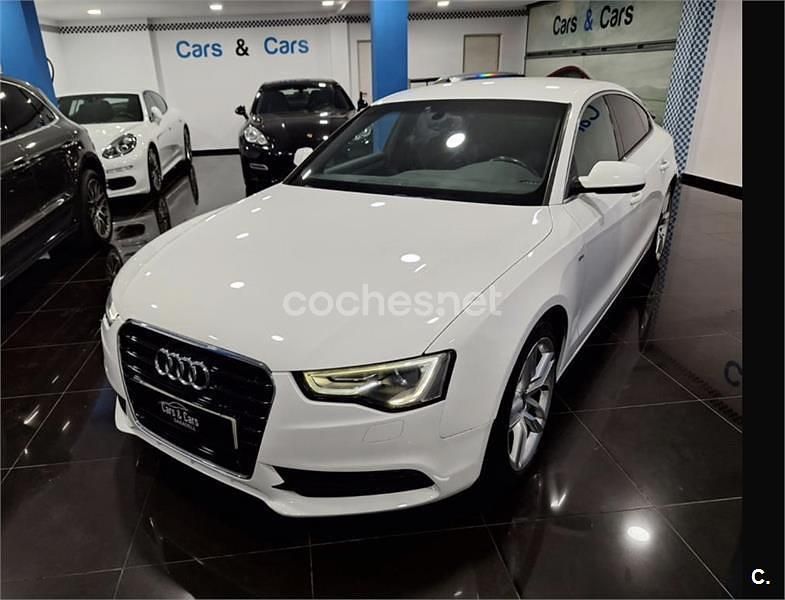 Usado Audi A5 Sportback 245 CV (180 kW) 2012 Blanco Utilitario