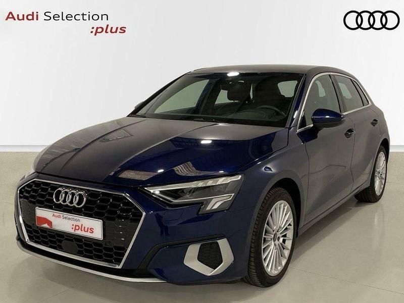 Azul Usado 2023 Audi A3 Advanced Plus | 27.400 € (Buen precio) - Imagen 1/4