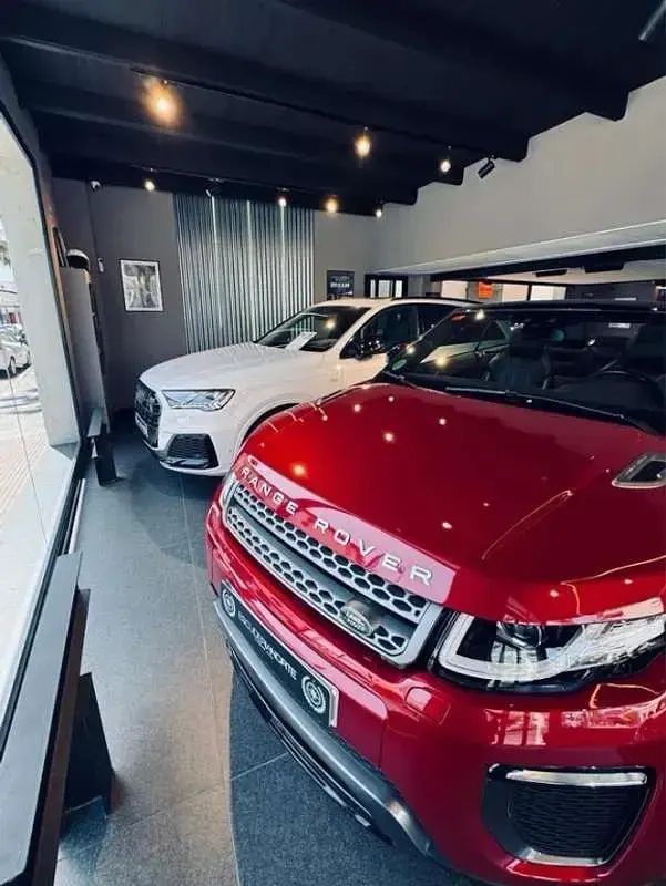 Usado Land Rover Range Rover evoque HSE Dynamic 179 CV (131 kW) 2017 Rojo Descapotable