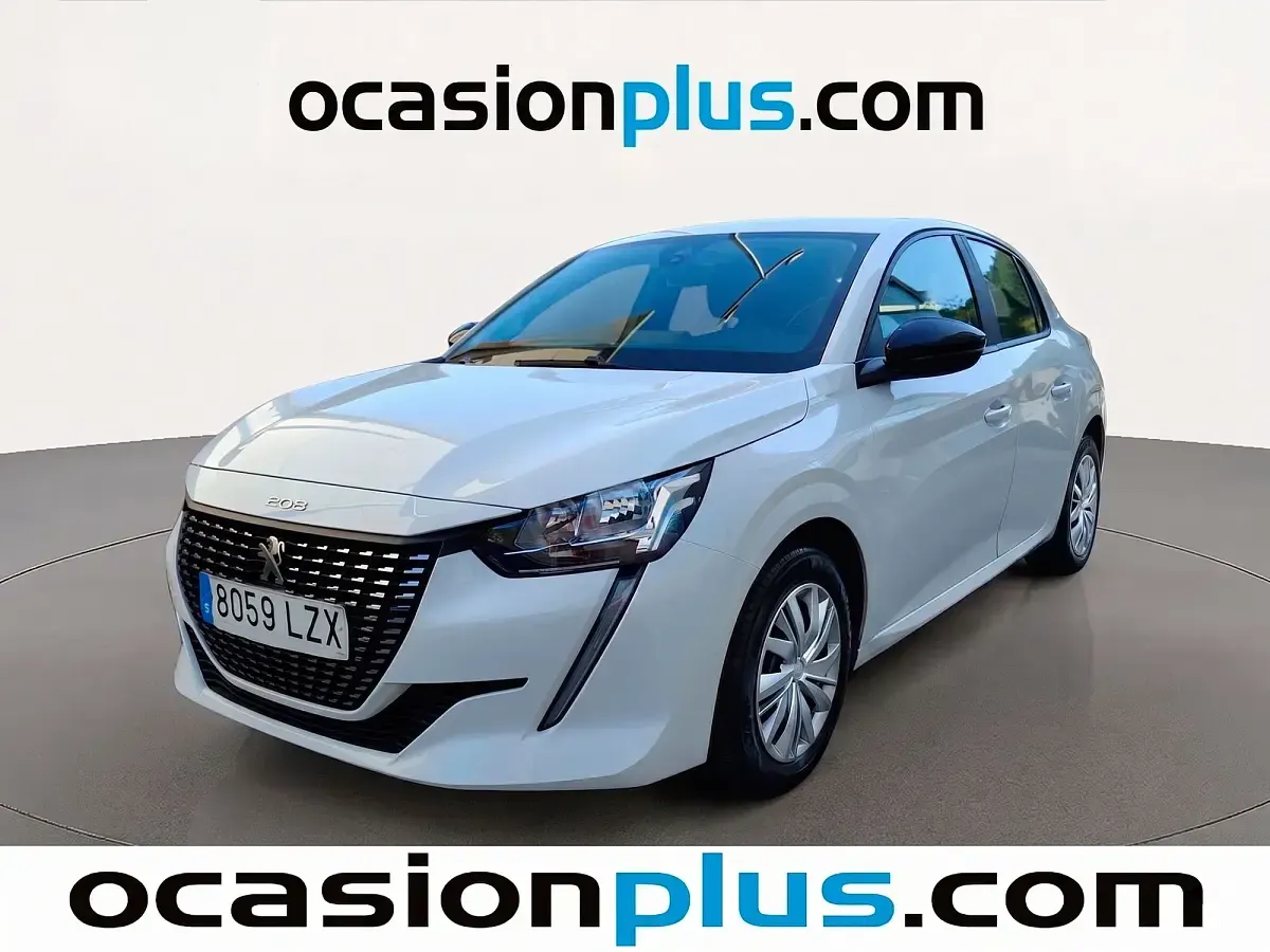 Usado Peugeot 208 Active 102 CV (75 kW) 2022 Blanco Utilitario
