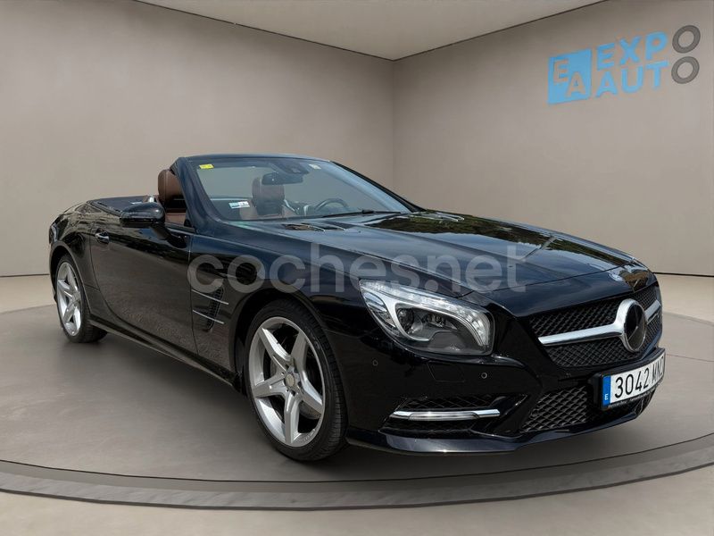 Negro Usado 2012 Mercedes SL500 Descapotable | 46.990 € - Imagen 1/4