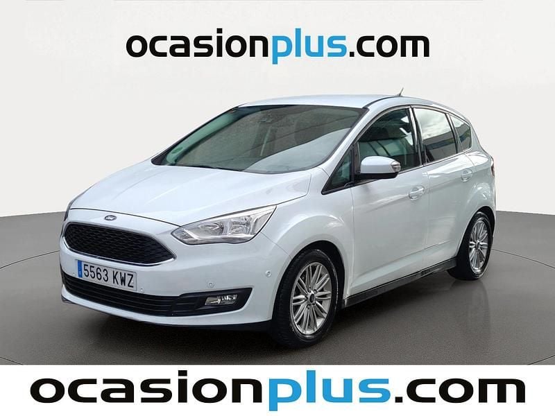 Blanco Usado 2019 Ford C-MAX Titanium Monovolumen | 12.264 € (Precio justo) - Imagen 1/4