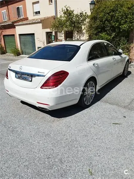 Usado Mercedes S500 455 CV (334 kW) 2014 Blanco Berlina