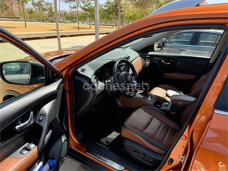 Usado Nissan X-Trail Tekna 177 CV (130 kW) 2017 Naranja SUV