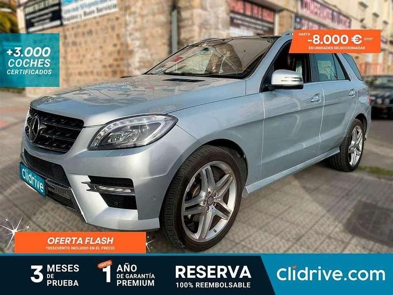 Gris Usado 2012 Mercedes ML320 SUV | 19.690 € - Imagen 1/3