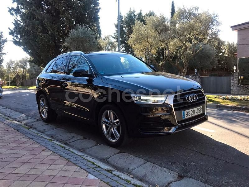 Negro Usado 2016 Audi Q3 Design SUV | 18.000 € (Precio justo) - Imagen 1/4