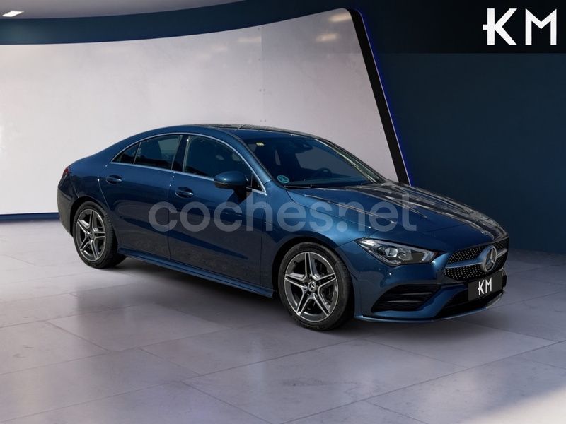 Usado Mercedes CLA200 163 CV (119 kW) 2020 Azul Berlina