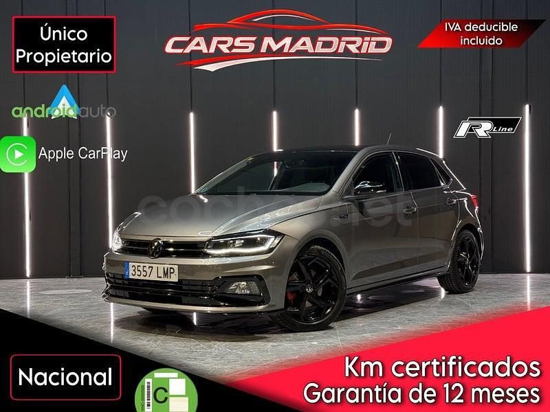 Usado VW Polo R-line 110 CV (80 kW) 2021 Gris / plata Utilitario