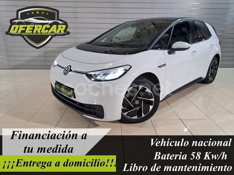 Eléctrico Usado 2021 VW ID.3 Utilitario | 18.800 € (Buen precio) - Imagen 1/4