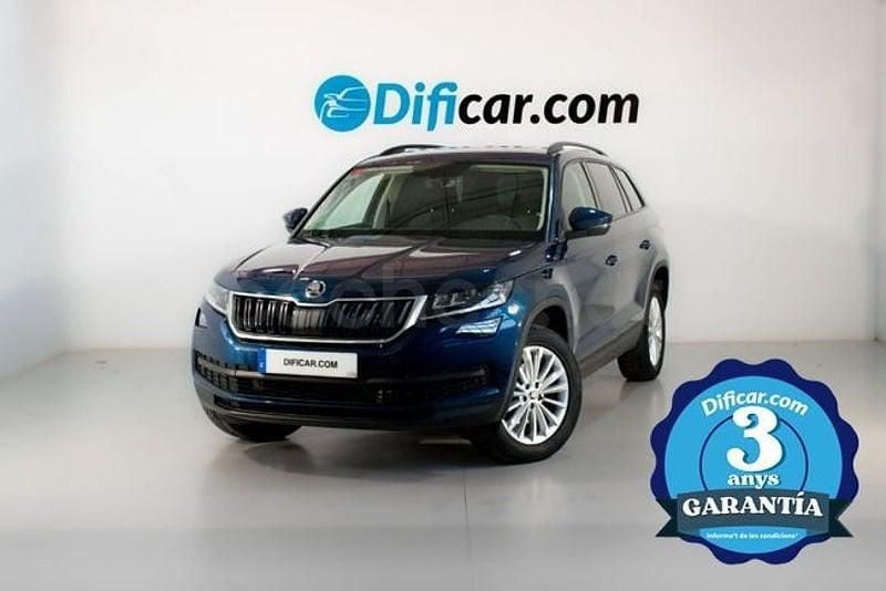 Usado Skoda Kodiaq Ambition 150 CV (110 kW) 2019 Azul SUV