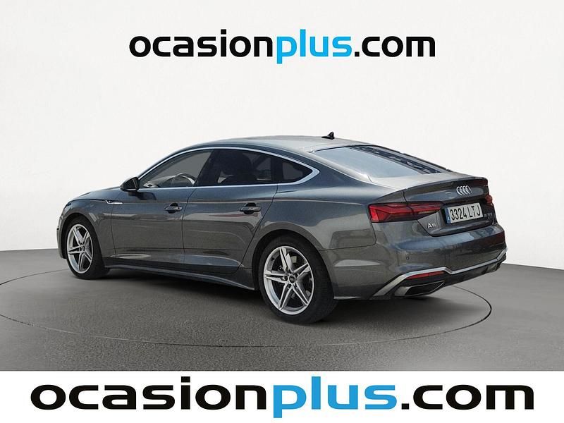 Usado Audi A5 S-Line 265 CV (194 kW) 2021 Gris Coupe