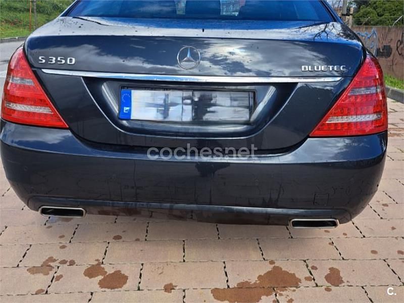 Usado Mercedes S350 258 CV (189 kW) 2011 Negro Berlina