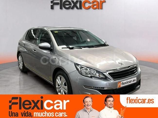 Gris / plata Usado 2016 Peugeot 308 Active Berlina | 7470 € (Buen precio) - Imagen 1/4