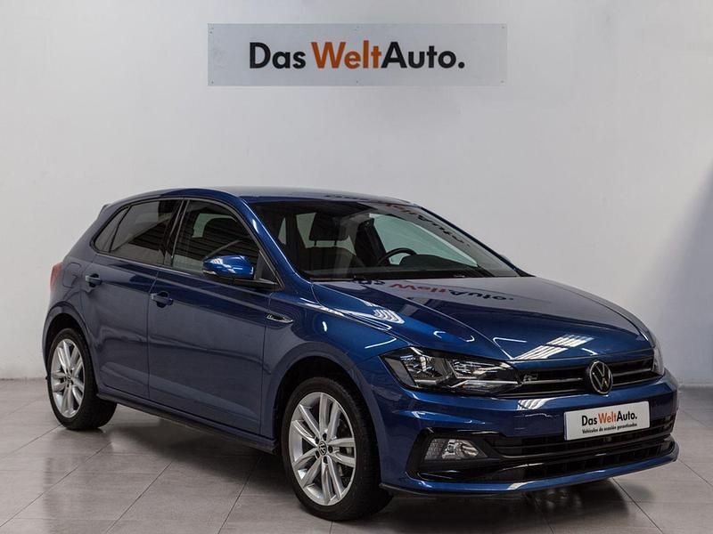 Usado VW Polo R-line 95 CV (69 kW) 2021 Azul Utilitario