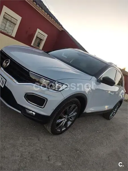 Usado VW T-Roc Sportline 190 CV (139 kW) 2019 Blanco SUV