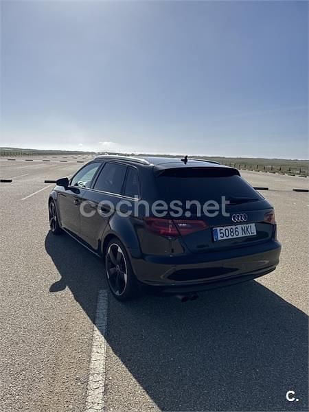 Usado Audi A3 S-Line 150 CV (110 kW) 2015 Negro Berlina