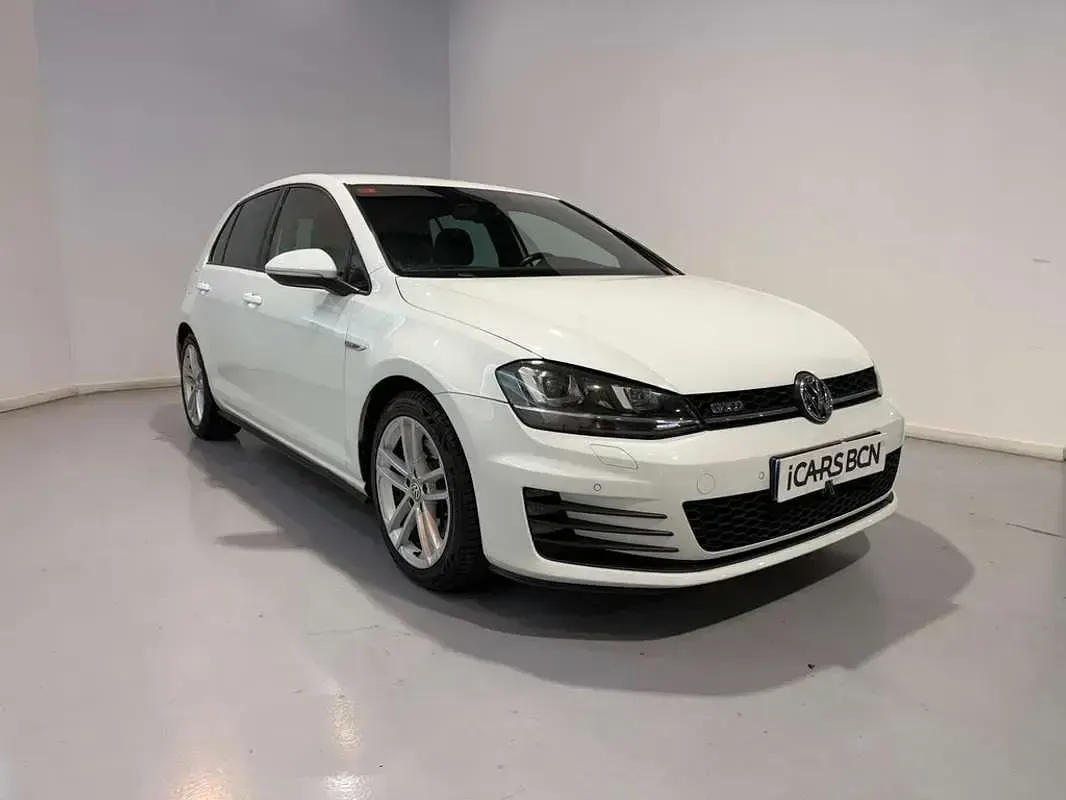 Usado VW Golf VII GTD 184 CV (135 kW) 2017 Blanco Utilitario