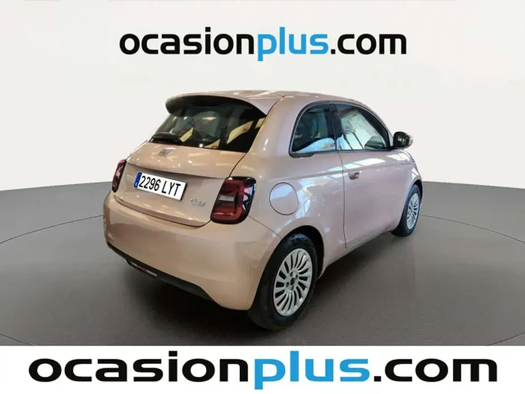 Usado Fiat 500e Icon 86 kW (118 CV) 2022 Rosa Utilitario