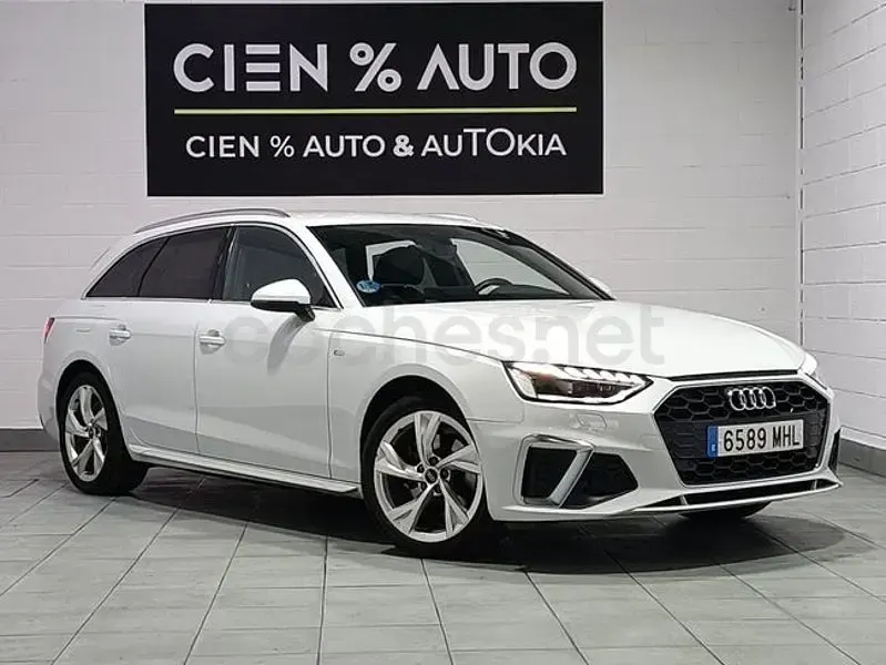Usado Audi A4 S-Line 150 CV (110 kW) 2023 Blanco Familiar