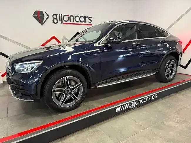 Usado Mercedes GLC300e 313 CV (230 kW) 2022 Azul SUV
